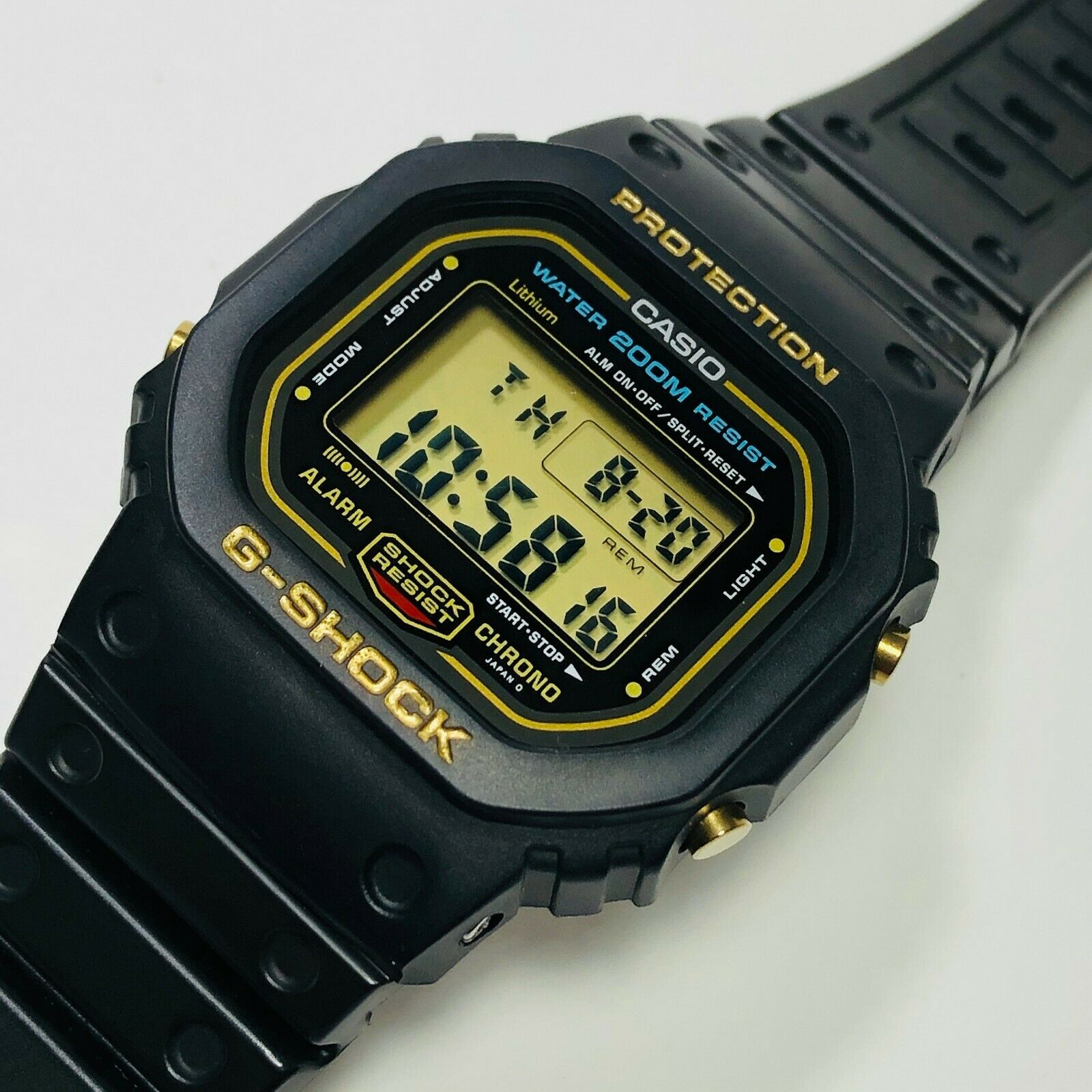 G-Shock DW5600C DW-5600C-9CV BLACK WR 200m Module 901 Rare Vintage Japan H  | WatchCharts Marketplace