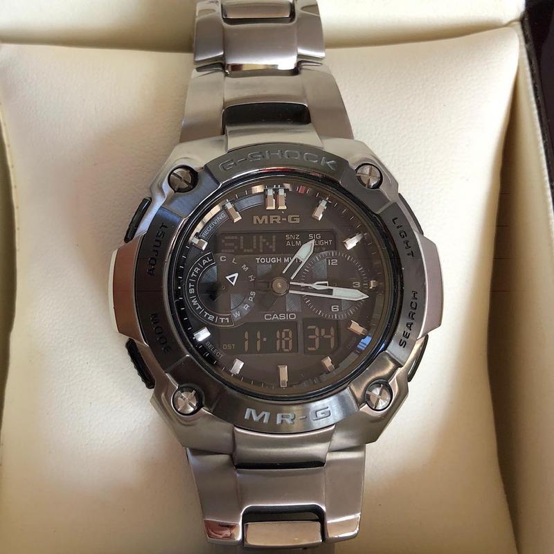 FS: Casio G-Shock MRG-7600D-1BJF analog-digital full titanium