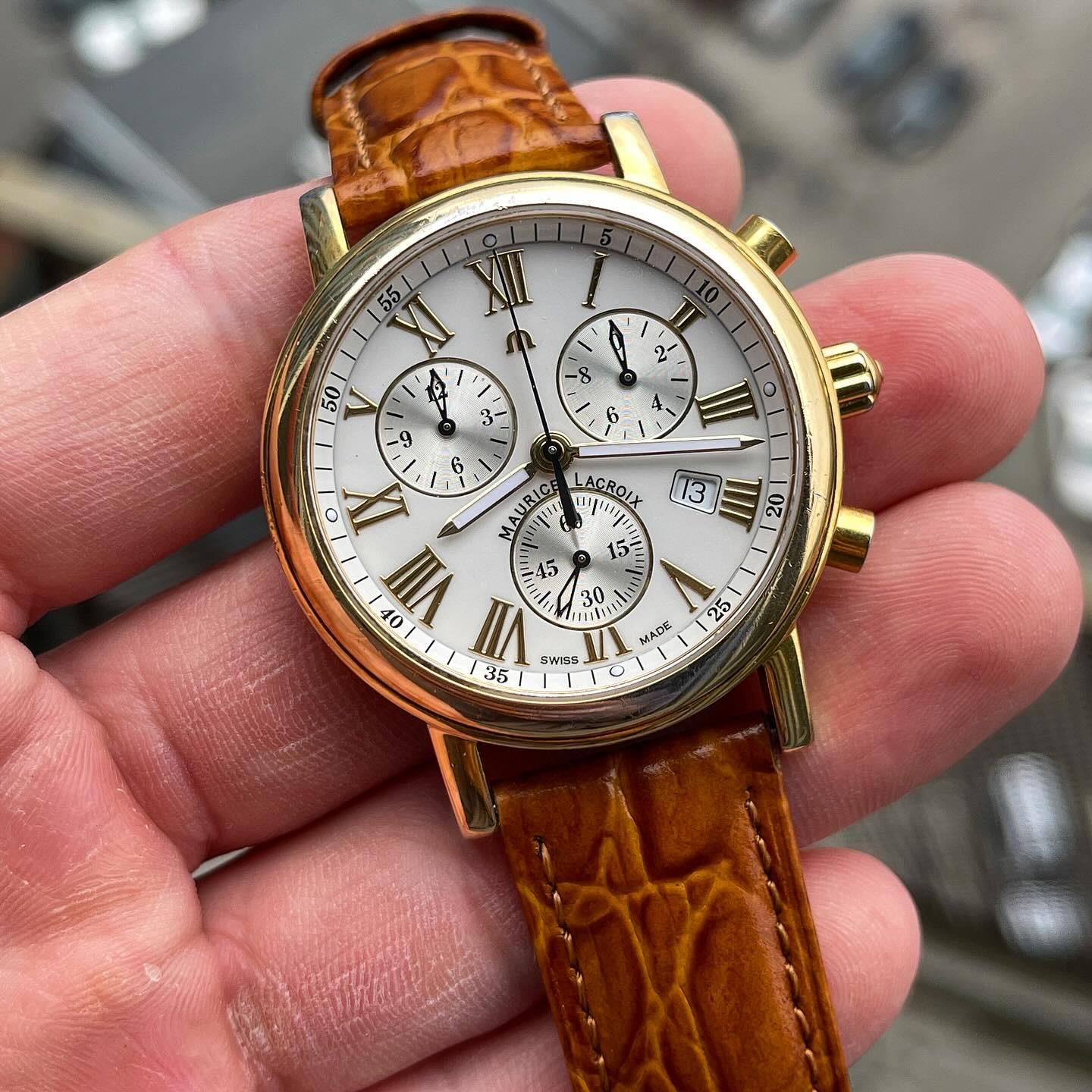 WTS Maurice Lacroix Les Classiques Chronograph LC1038 ONLY 199 SHIPPED WatchCharts Marketplace