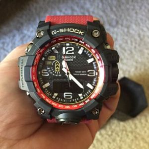 G-Shock black face red band NEW | WatchCharts
