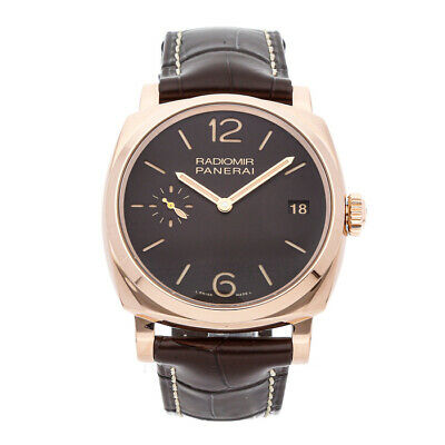 Panerai Radiomir 1940 3 Days Manual 47mm Rose Gold Mens Strap