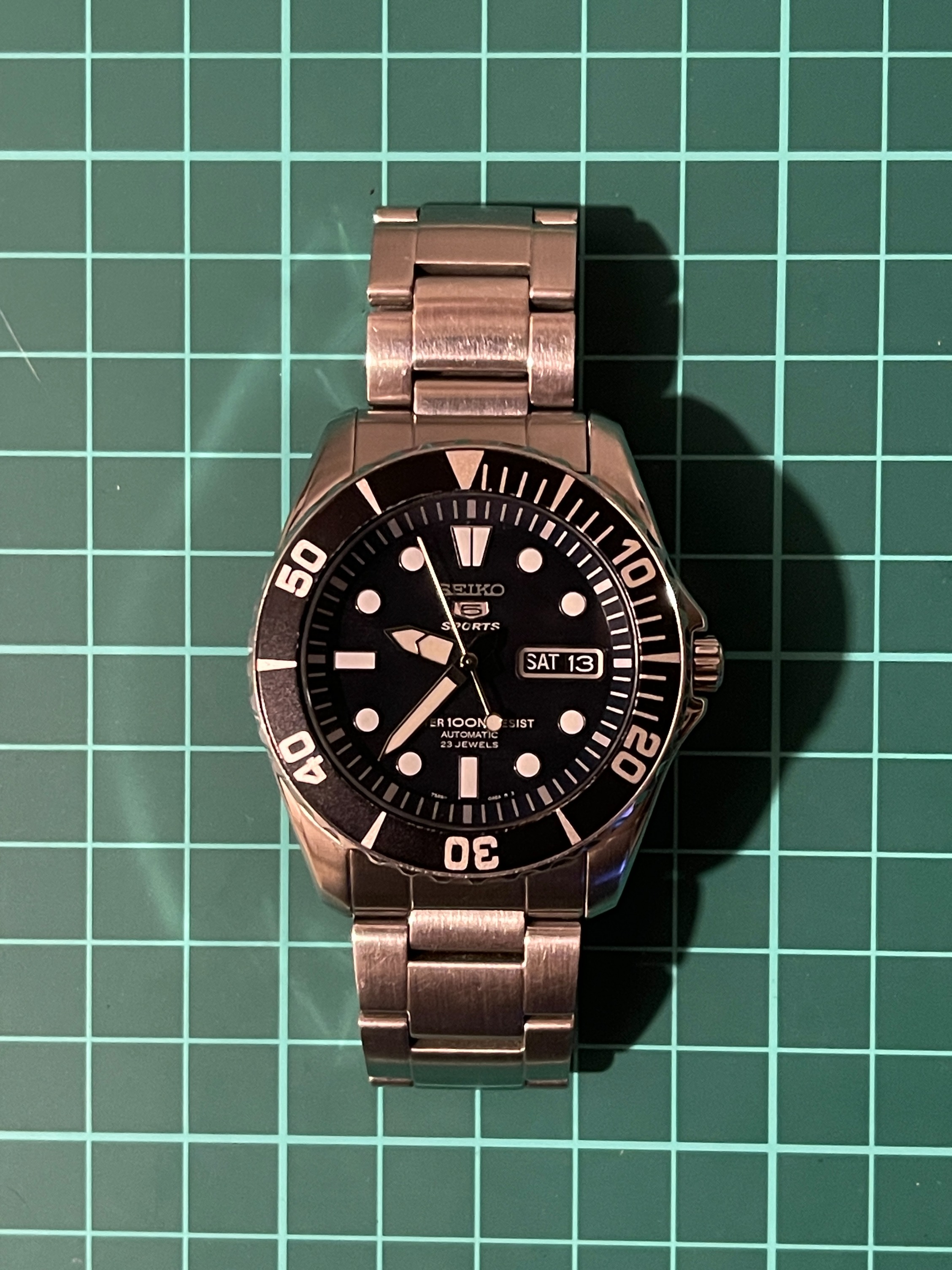 Seiko 5 sports snzf17 hotsell sea urchin