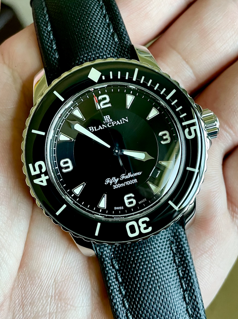 FS Blancpain Fifty Fathoms Automatique Ref 5015 1130 52A Box