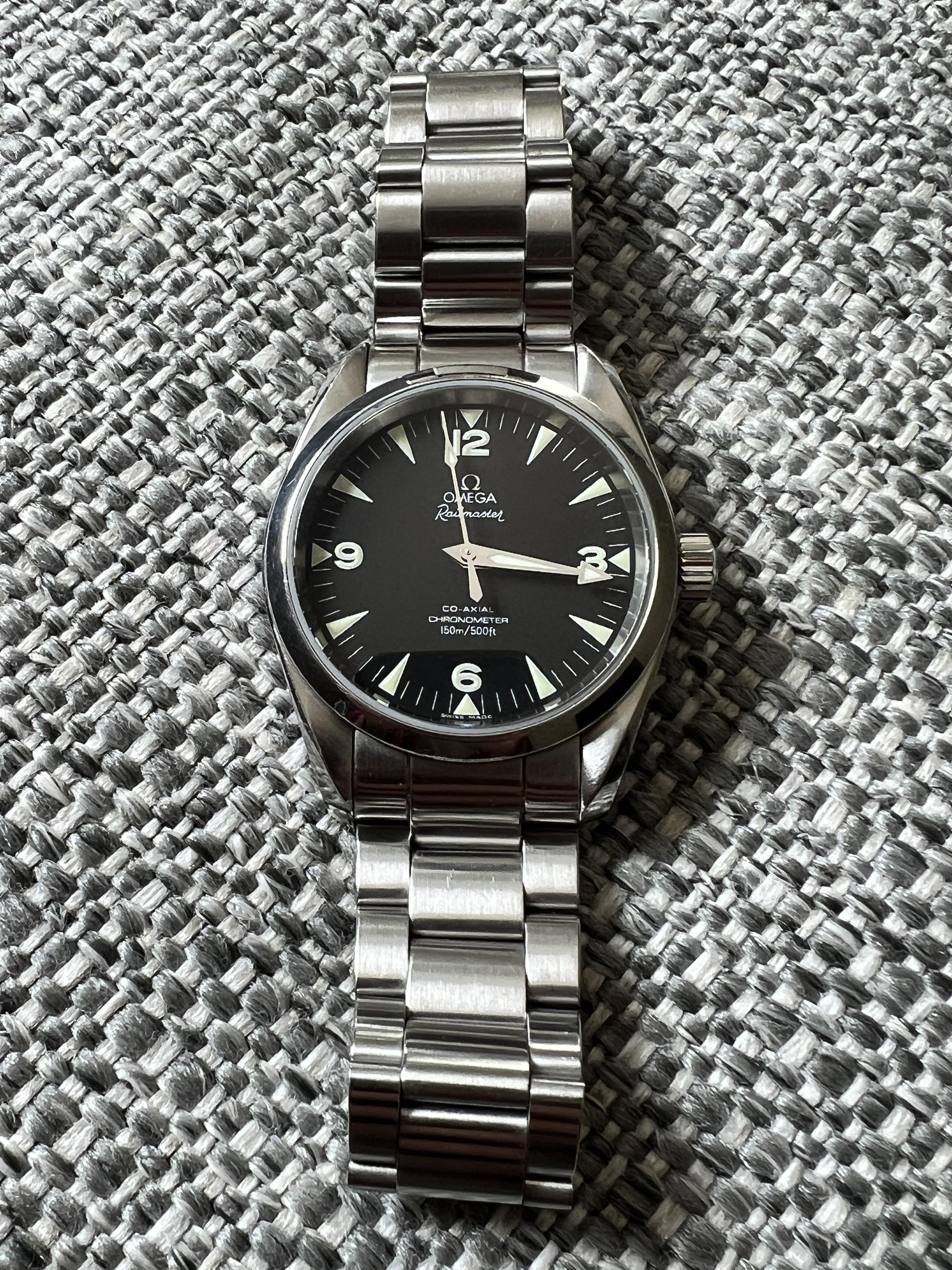 Omega clearance railmaster 36mm