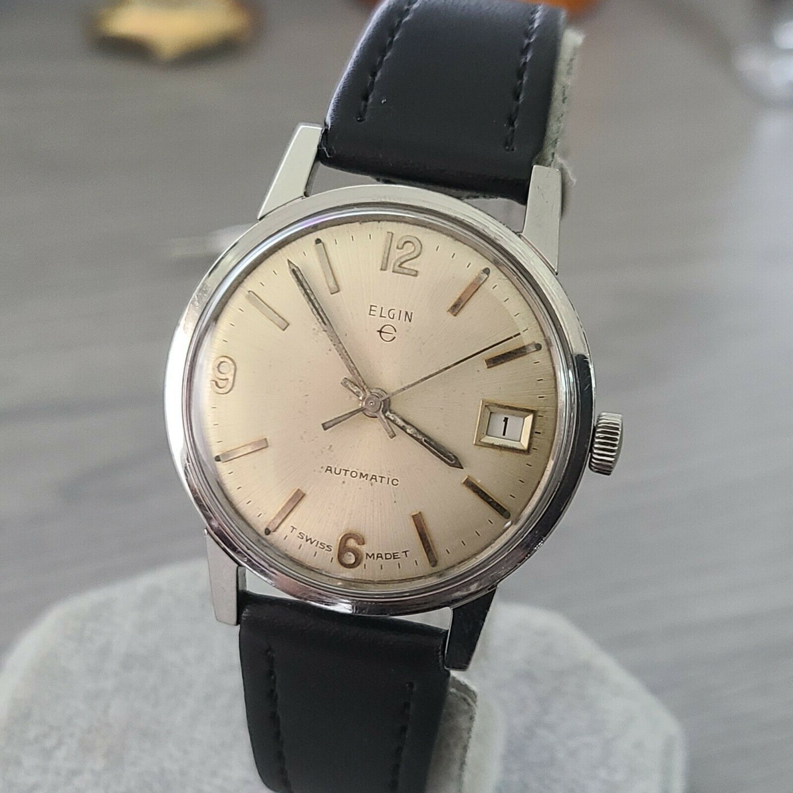 Elgin automatic watch discount vintage