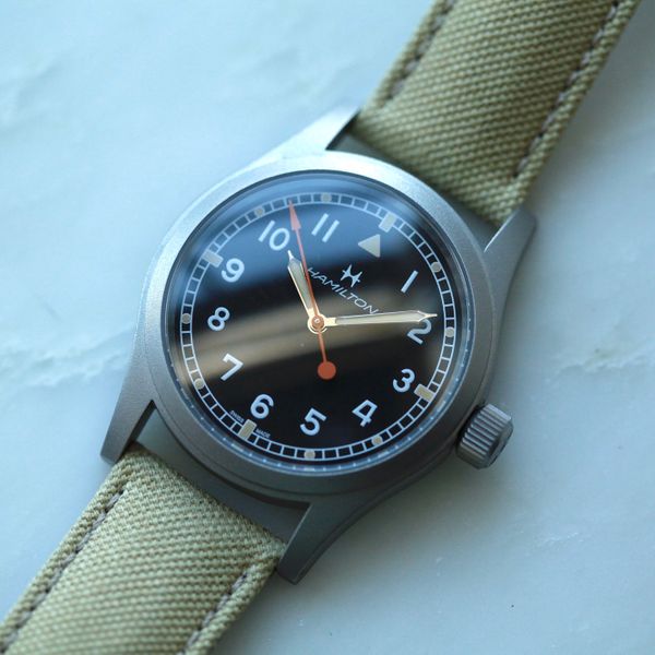 [WTS] Hamilton x Hodinkee Khaki Field mint! WatchCharts