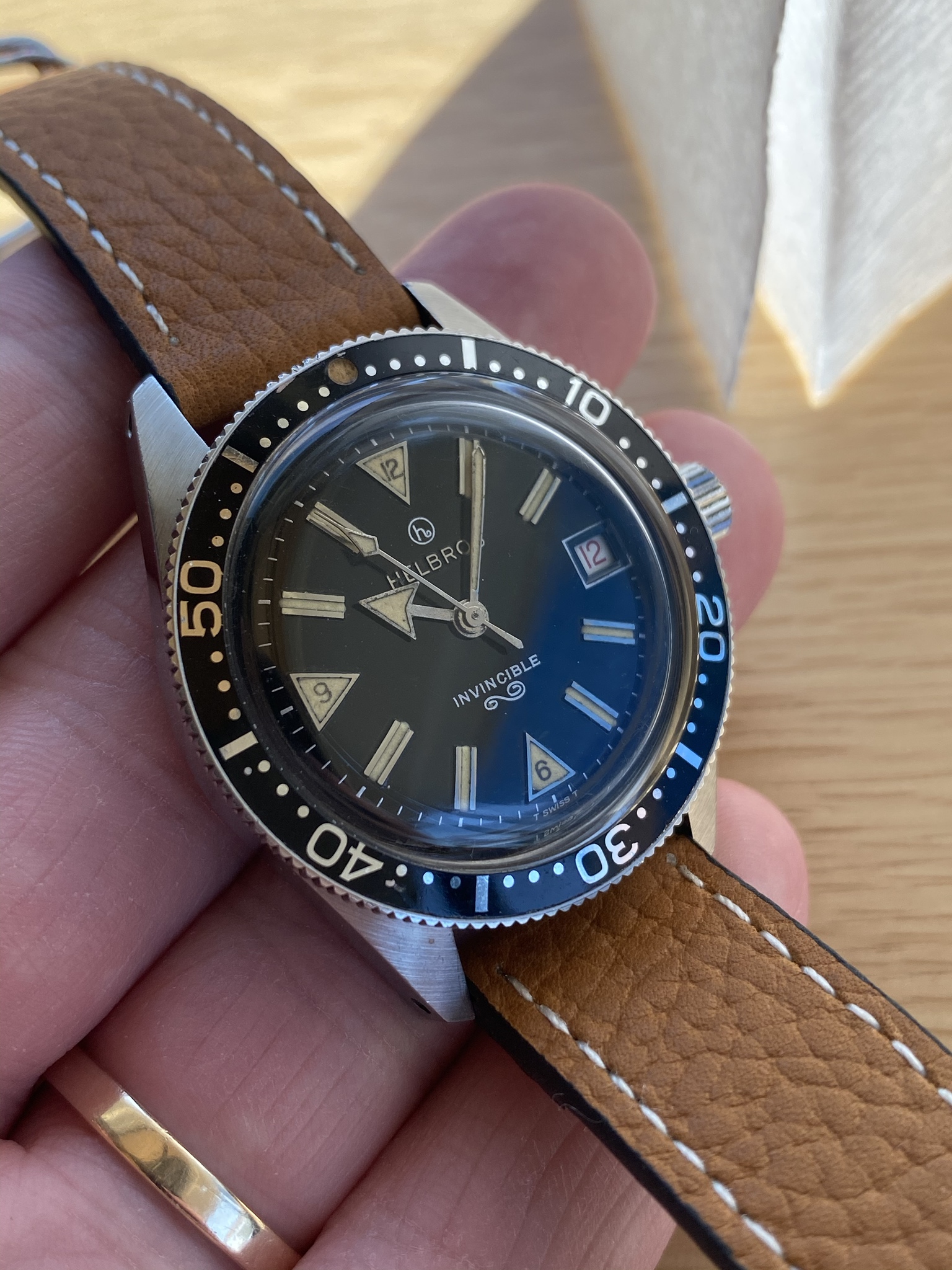 Helbros clearance invincible diver