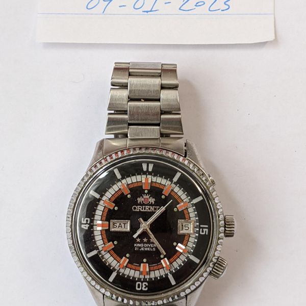 [WTS] Beautiful Vintage 1960s Orient King Diver, Automatic Day/Date ...