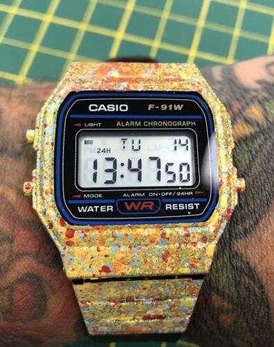 casio f91w retro