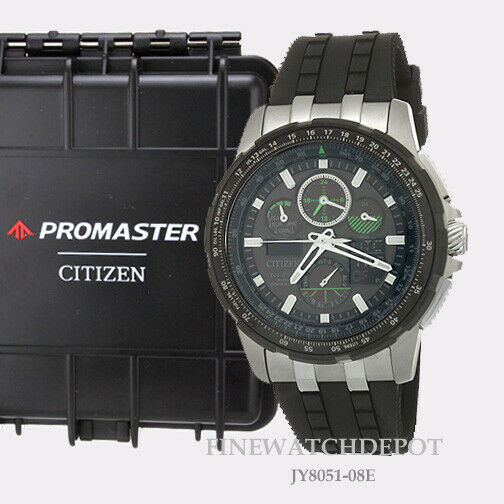 Authentic Citizen EcoDrive Pro master Skyhawk AT Polyurethane Watch