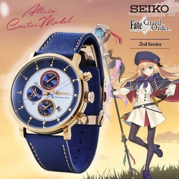 CDJapan : SEIKO x Fate/Grand Order Original Servant Watch Arturia Pendragon  Model w/ Watch Stand / PLUS-0988 Collectible