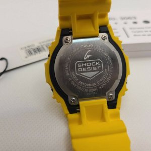 G-Shock GW-M5600a-9 Yellow Multi Band Radio Solar Square 5600