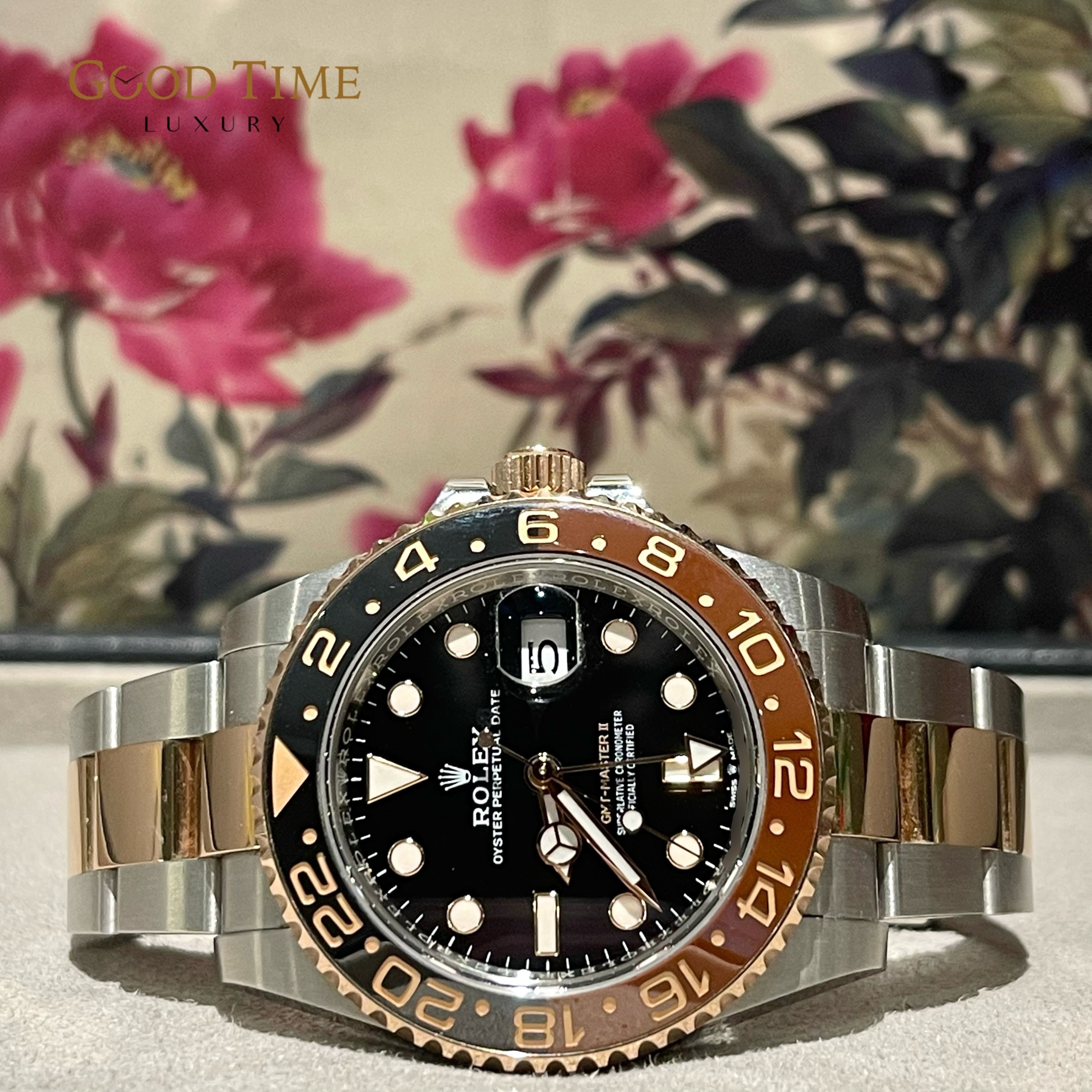 2022 Unpolished Rolex Rootbeer 126711CHNR GMT Master II