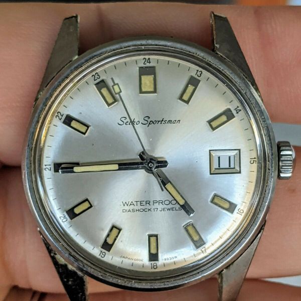 Vintage '67 Seiko Sportsman 6602-9981 Manual Watch, 62Mas Hands/Lumed Dial,  Runs | WatchCharts