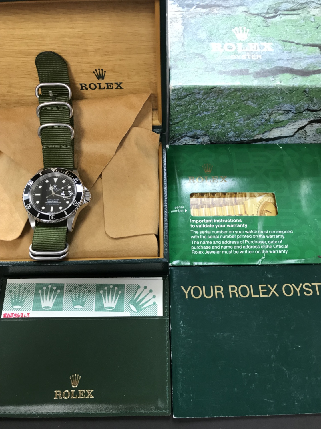 Rolex submariner outlet 16110