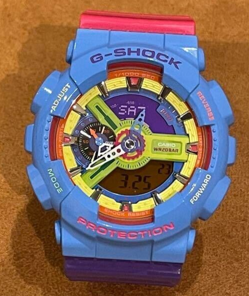 Casio G-Shock Limited Edition GD-110F-2JR Hyper Crazy Color G