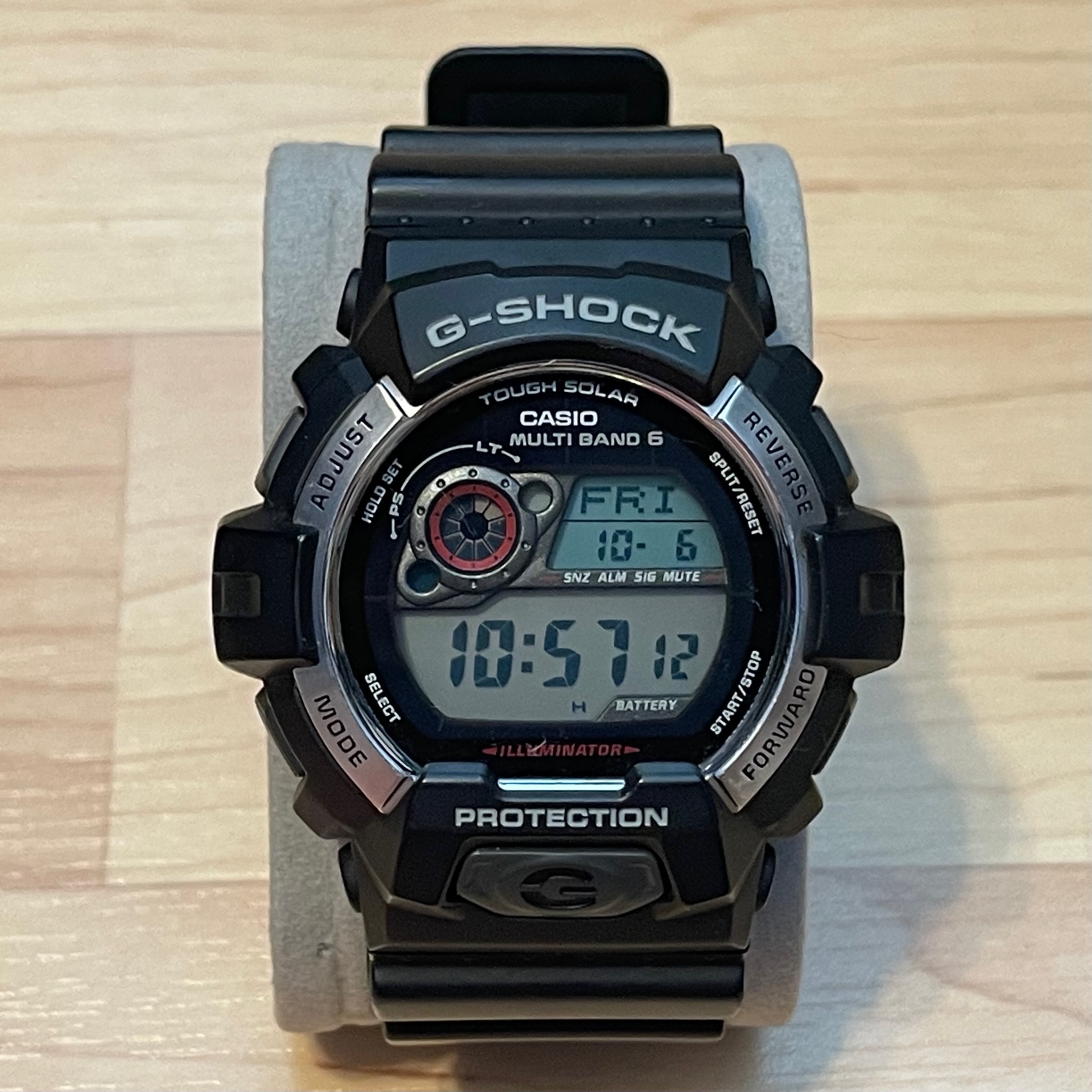 WTS Casio G Shock GW 8900 1 Atomic Multiband 6 Tough Solar Digital Watch 8900 WatchCharts Marketplace