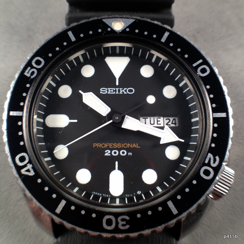 SOLD: RARE SEIKO 7C43-7010 JDM Professional 200m Diver with