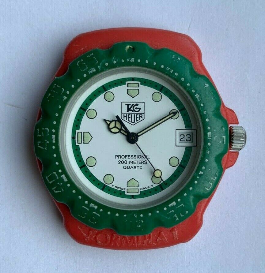 tag heuer formula 1 green