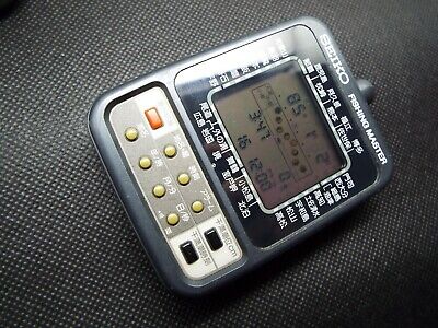 SEIKO VINTAGE DIGITAL WATCH FISHING MASTER S341 4010 LCD RETRO