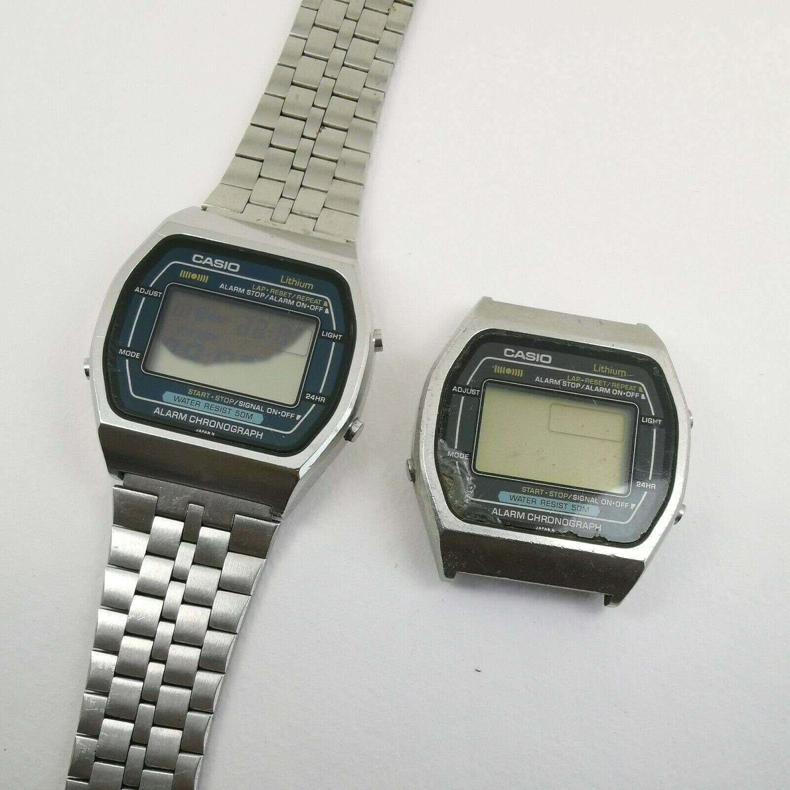 · · LOT OF 2 VINTAGE CASIO W-51 WATCH · · PART | WatchCharts