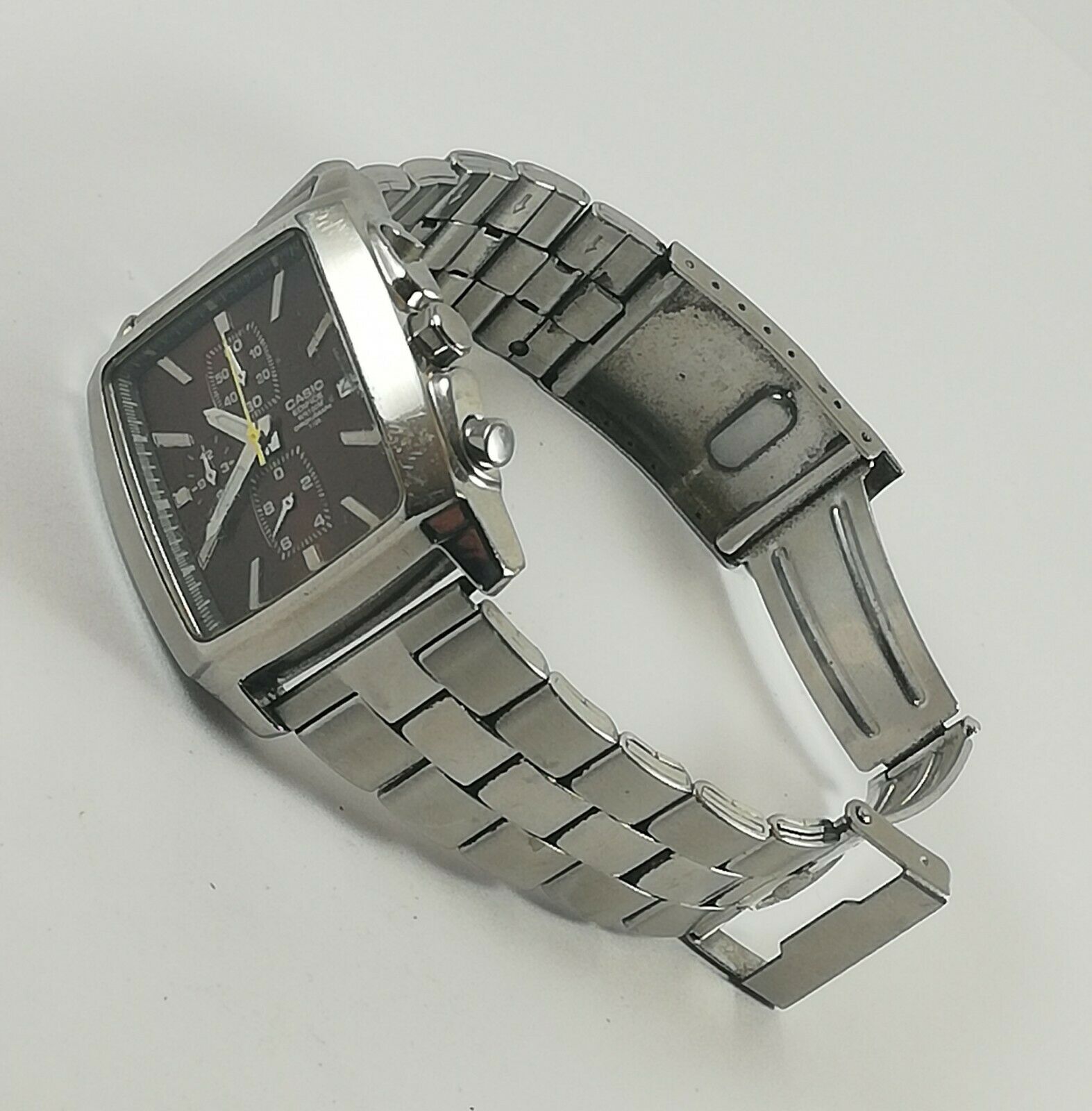 Vintage CASIO EDIFICE EF 509 Chronograph 1 20 WR100M Quartz Japan Mvt Watch Work WatchCharts Marketplace