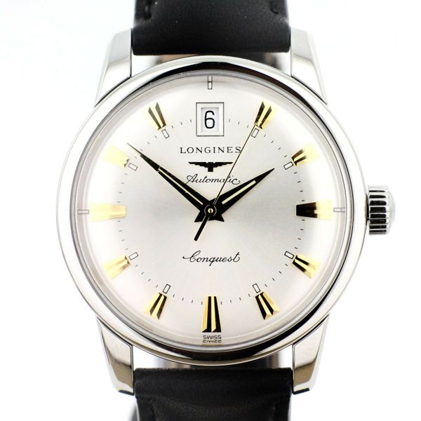 Longines Woman Watch Conquest Heritage Automatic White Dial 36 mm L1 ...