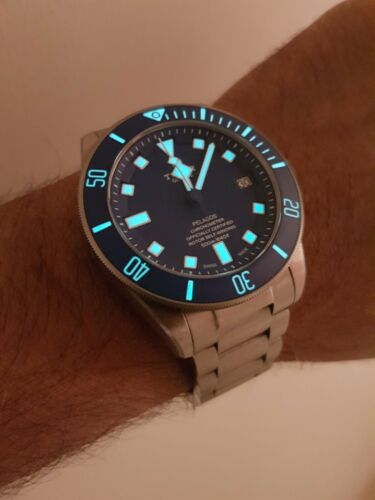 Tudor Pelagos 25600TB Blue W-95820T Titanium Men's Watch 2019