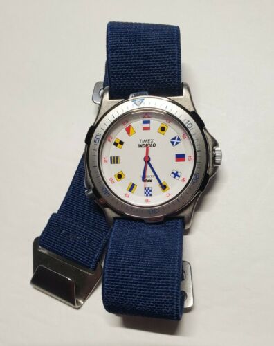 Nautical on sale flag watch