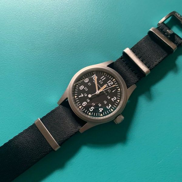 Hamilton Khaki Field Mechanical - H694290 - Hand Winding - ETA 2801-2 ...