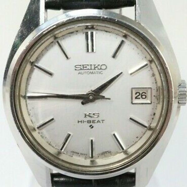 Vintage! KING SEIKO HiBeat Automatic Men's Watch 56257000 from Japan Import! WatchCharts