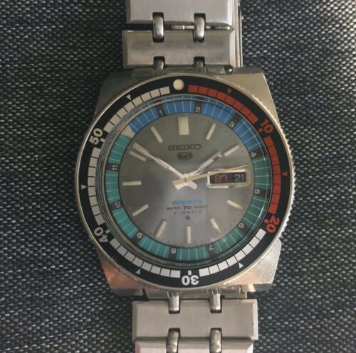 Seiko 6119 6053 Inner Rotating Bezel Excellent All Original Good As NOS |  WatchCharts