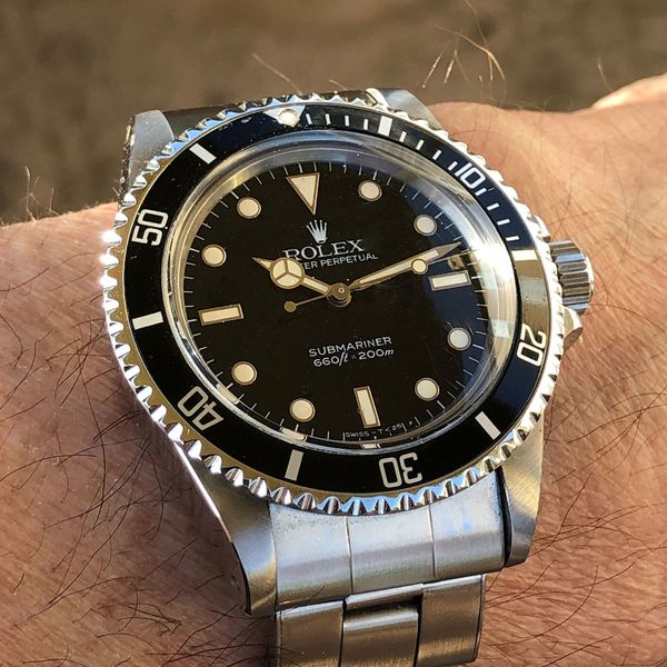 Buy Vintage Rolex Submariner 5513 | Bob's Watches - Sku: 147905