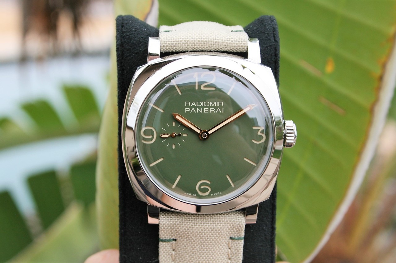 FS Panerai 995 Radiomir 45mm Military Green Dial Pam00995