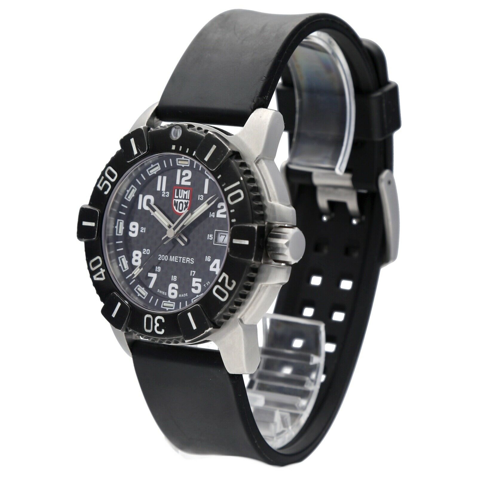 Luminox 6100/6200 Series Stainless Steel 45mm Rubber 200M Quartz