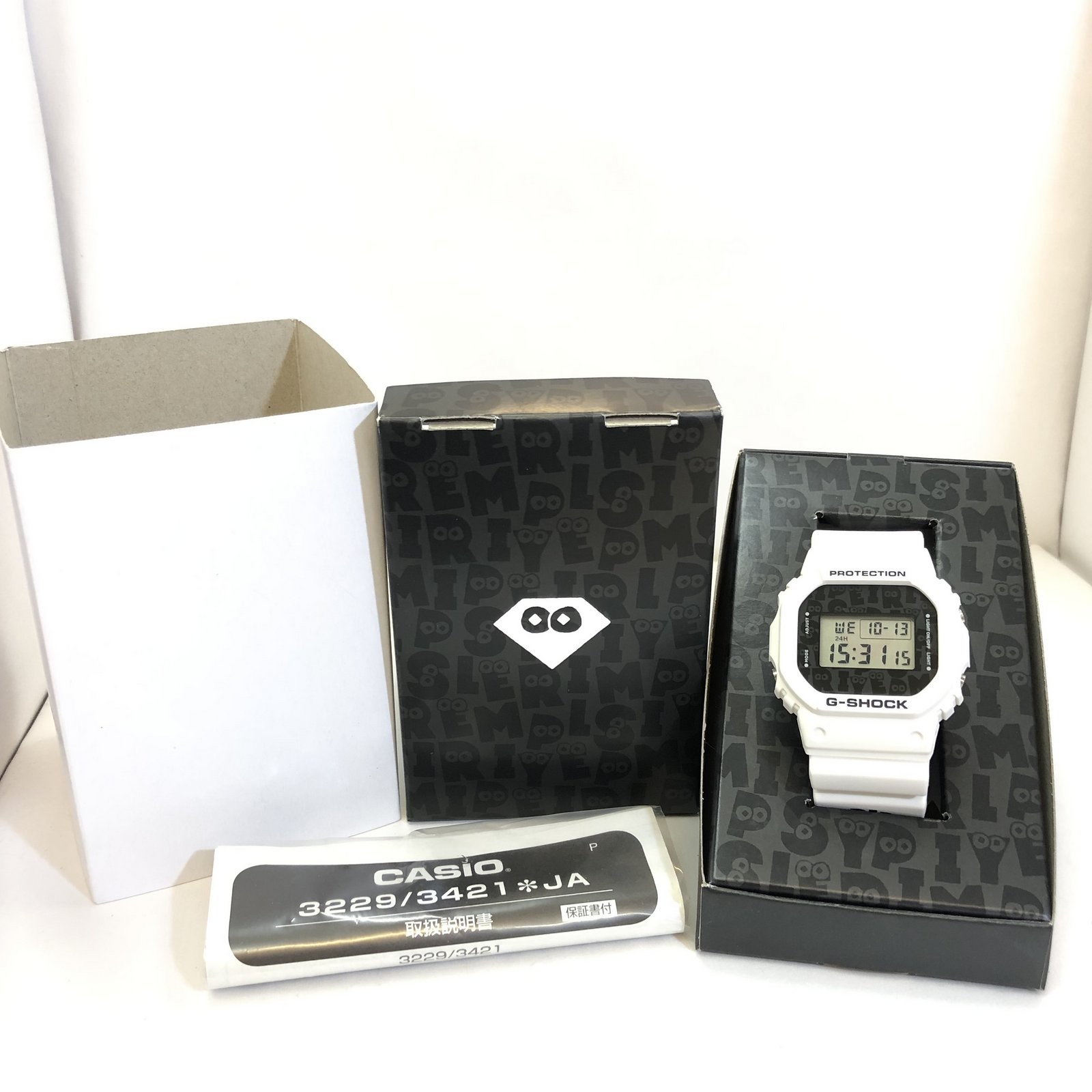 G-SHOCK G-SHOCK CASIO Casio watch DW-5600VT lip slime RIP SLYME  collaboration double name square face white digital quartz men's beauty  product with box Mikunigaoka store ITX3GZDA8MQU [used] RY5425M |  WatchCharts Marketplace