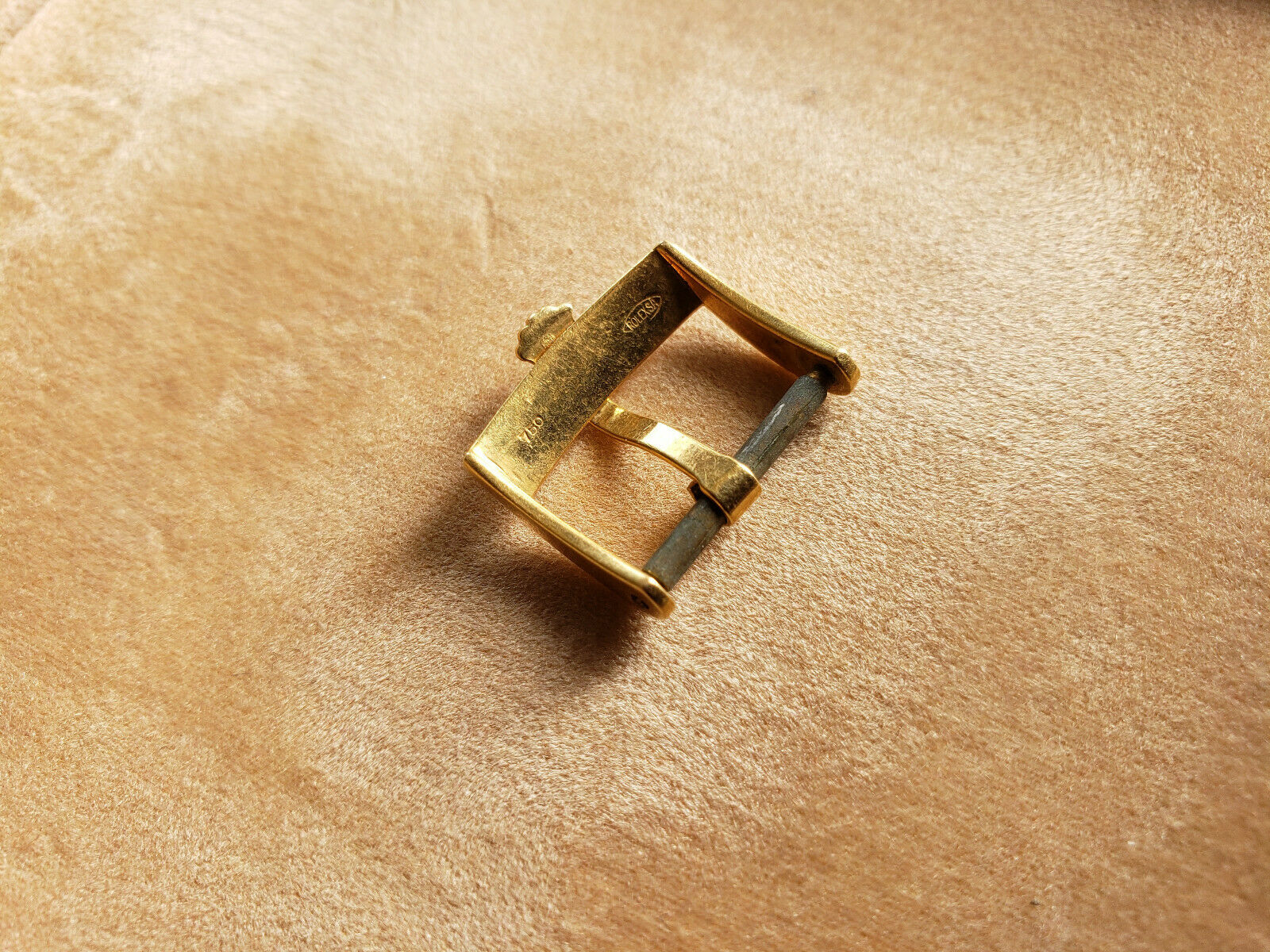 ORIGINAL ROLEX 18K YELLOW GOLD 750 WATCH TANG BUCKLE FITS 15mm