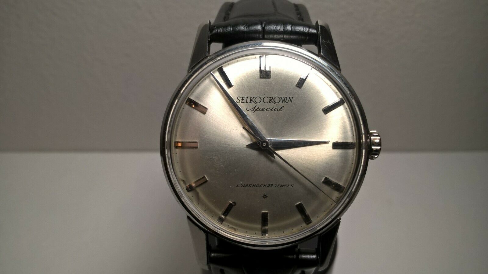 Rare Vintage Stainless Seiko Crown Special 15021 23J Hand Wind Watch; Box,  Tag | WatchCharts