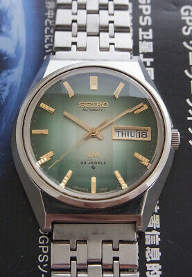 NICE VINTAGE SEIKO LM ORIGINAL DIAL 5606-7310 AUTOMATIC 23 JEWELS