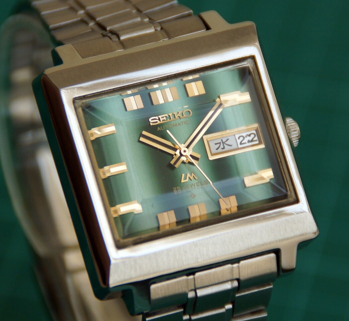 VINTAGE SEIKO LM - LORD MATIC - 5606-5080 - GENUINE - VERY RARE TV