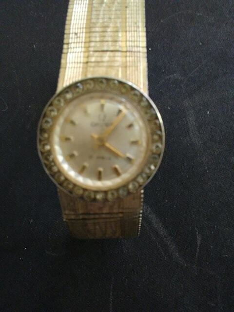 Vintage Omega 21 Prix Ladies Non Working Watch Gold Tone stamped