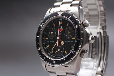 Battery Replaced [Exc+5 ] TAG Heuer Chronograph 570.206 Men's Quartz Watch  JAPAN | WatchCharts Marketplace