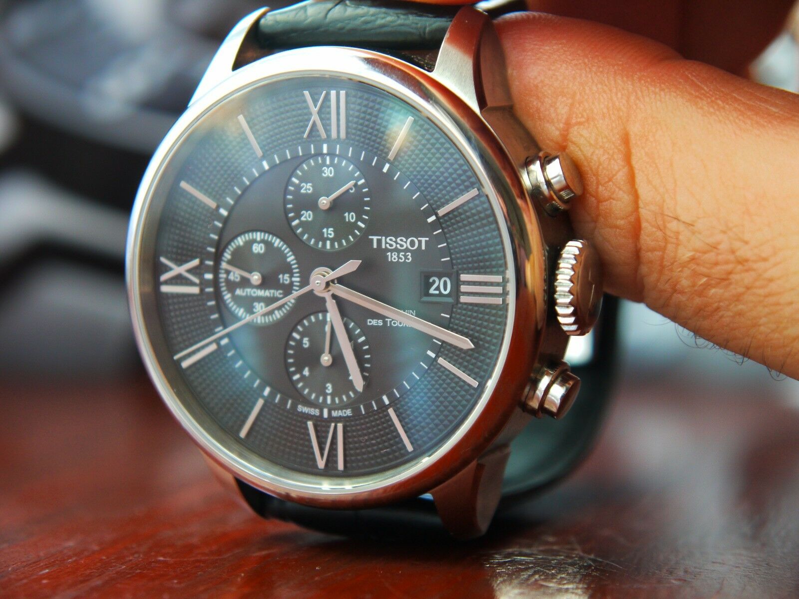 TISSOT CHEMIN DES TOURELLES AUTOMATIC CHRONOGRAPH T099.427.16.058.00 |  WatchCharts