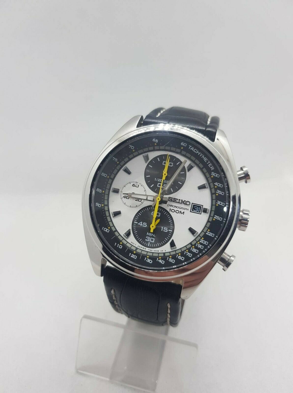 Seiko chronograph 7T92 0RT0 Panda dial Men s watch WatchCharts