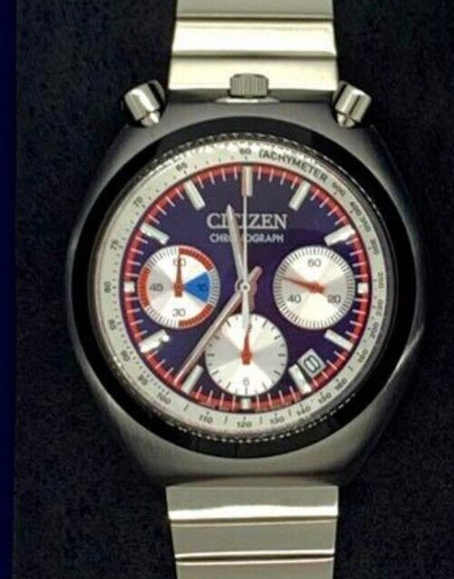 CITIZEN 70's REMIX Tsuno Chrono AN3676-65L Begin Bespoke Limited