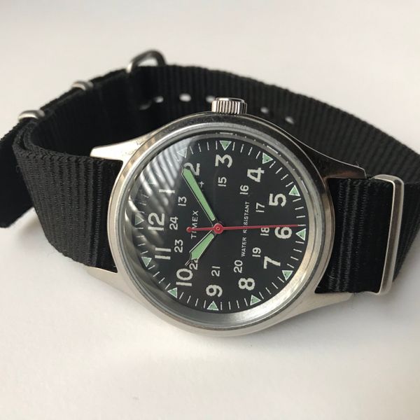 Timex J Crew Military Vintage * T2M901 Circa 2008 | WatchCharts Marketplace