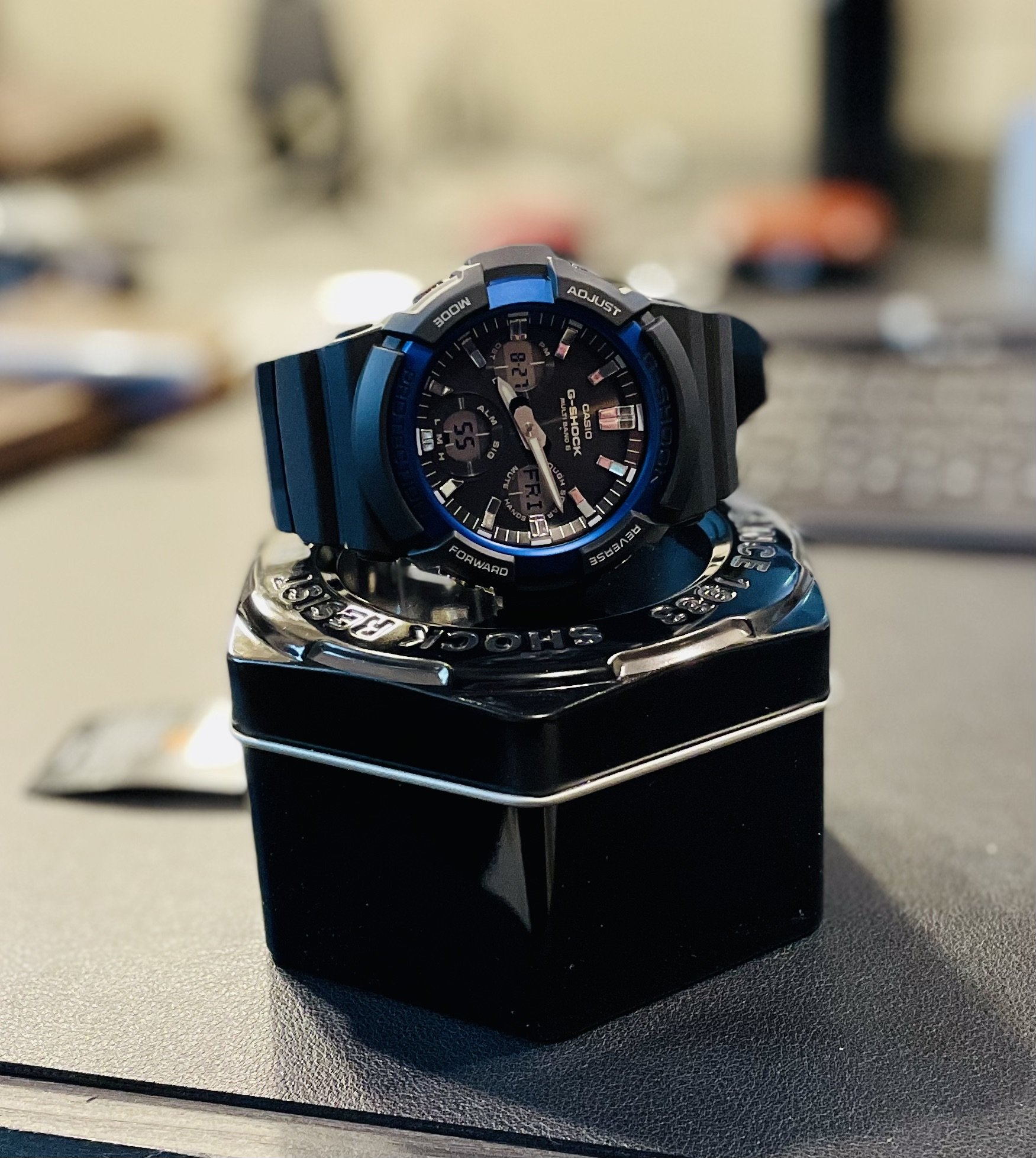 FS: Casio G-Shock GAW-100B-1A2ER - Blue | WatchCharts