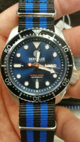 deep blue nato diver 300 automatic