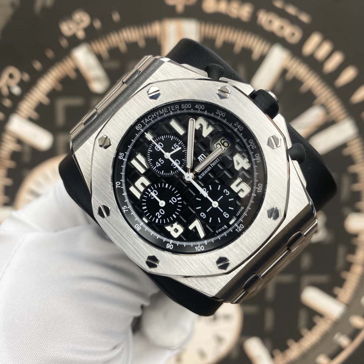 FS Audemars Piguet MINT Royal Oak Offshore Black Themes On Steel