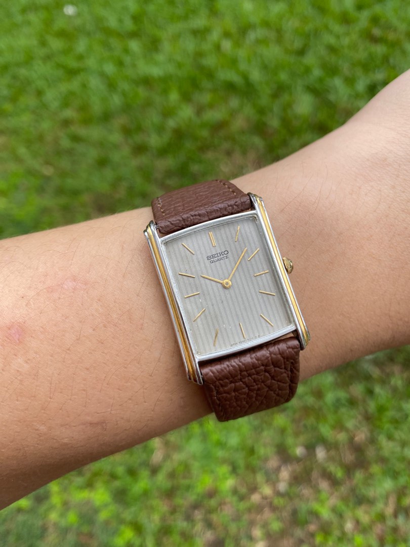 SEIKO tank ヴィンテージ 稼働品 Seiko Tank Steel – Veteran Times Int